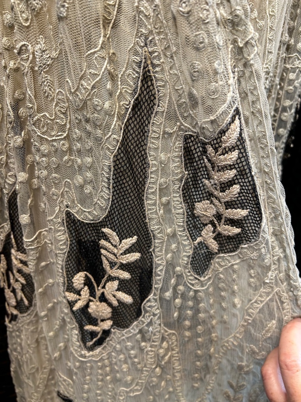 NWT Free People Ethereal Lace Vintage Dress - Picture 6 of 10